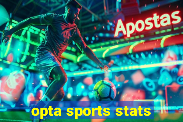 opta sports stats